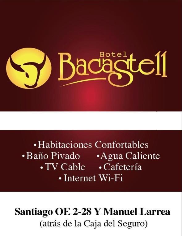 Hotel Bacastell Quito Extérieur photo